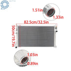 3-Row Radiator for Ford Explorer 2011–2019 / Lincoln MKT 2010–2018