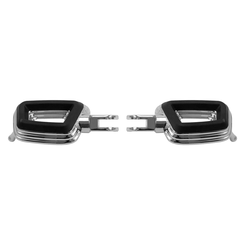 Chrome Driver Footpegs for Harley Softail Low Rider S (2018-2025)
