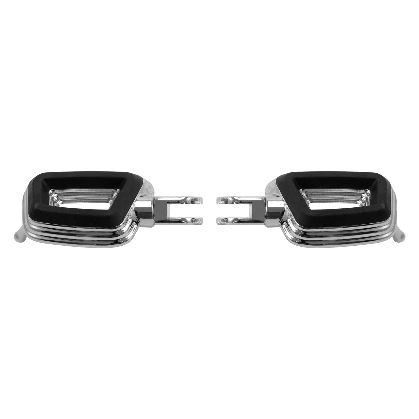 Chrome Driver Footpegs for Harley Softail Low Rider S (2018-2025)