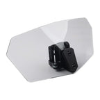 Universal Adjustable Clip-On Windshield Air Deflector for Cars