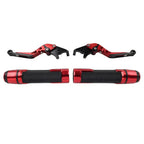 Folding Extendable Brake Clutch Lever Grip Set for Yamaha M-SLAZ (2015-2020)