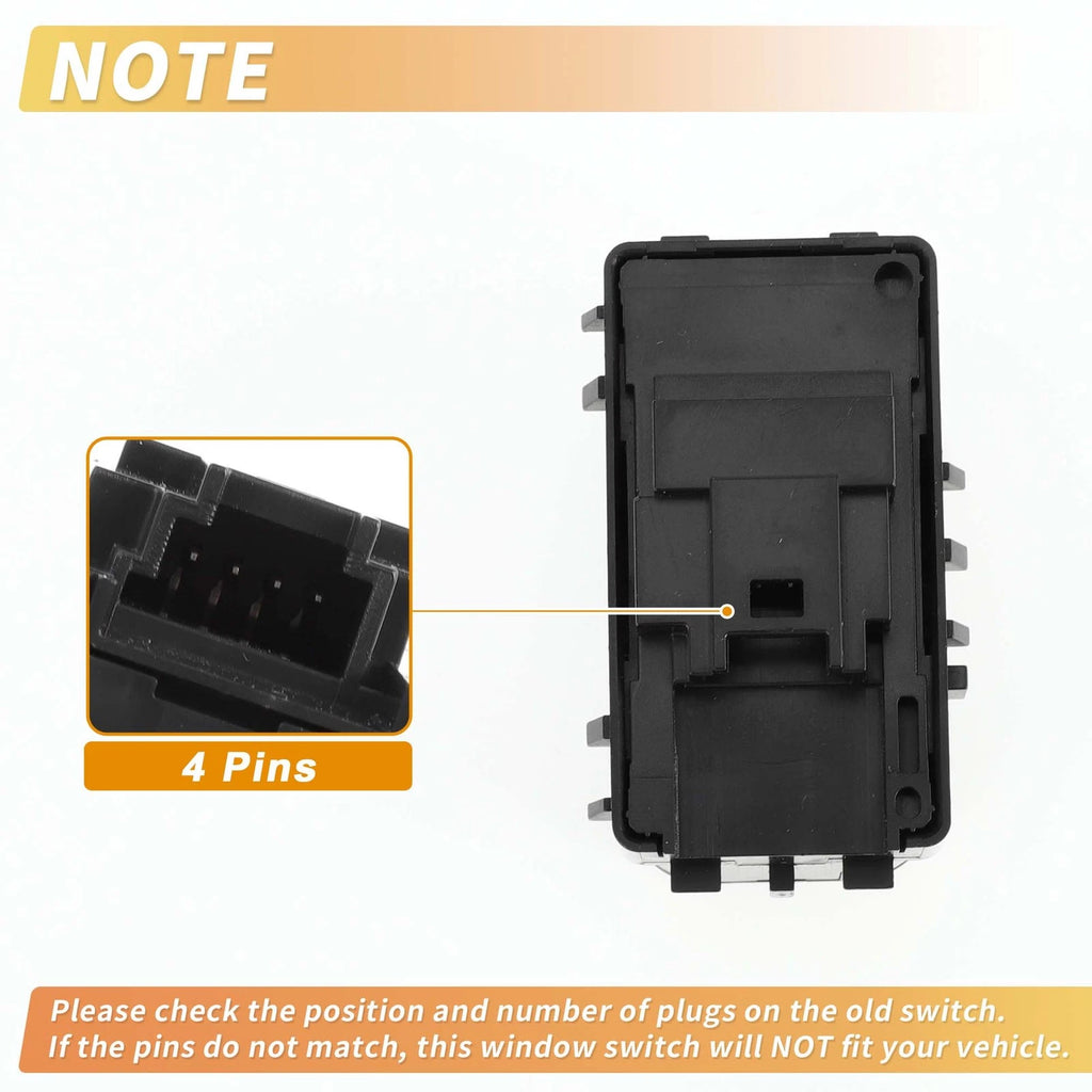 Power Window Switch for Mercedes-Benz Sprinter W907 (2019–2023) No.A9079050504
