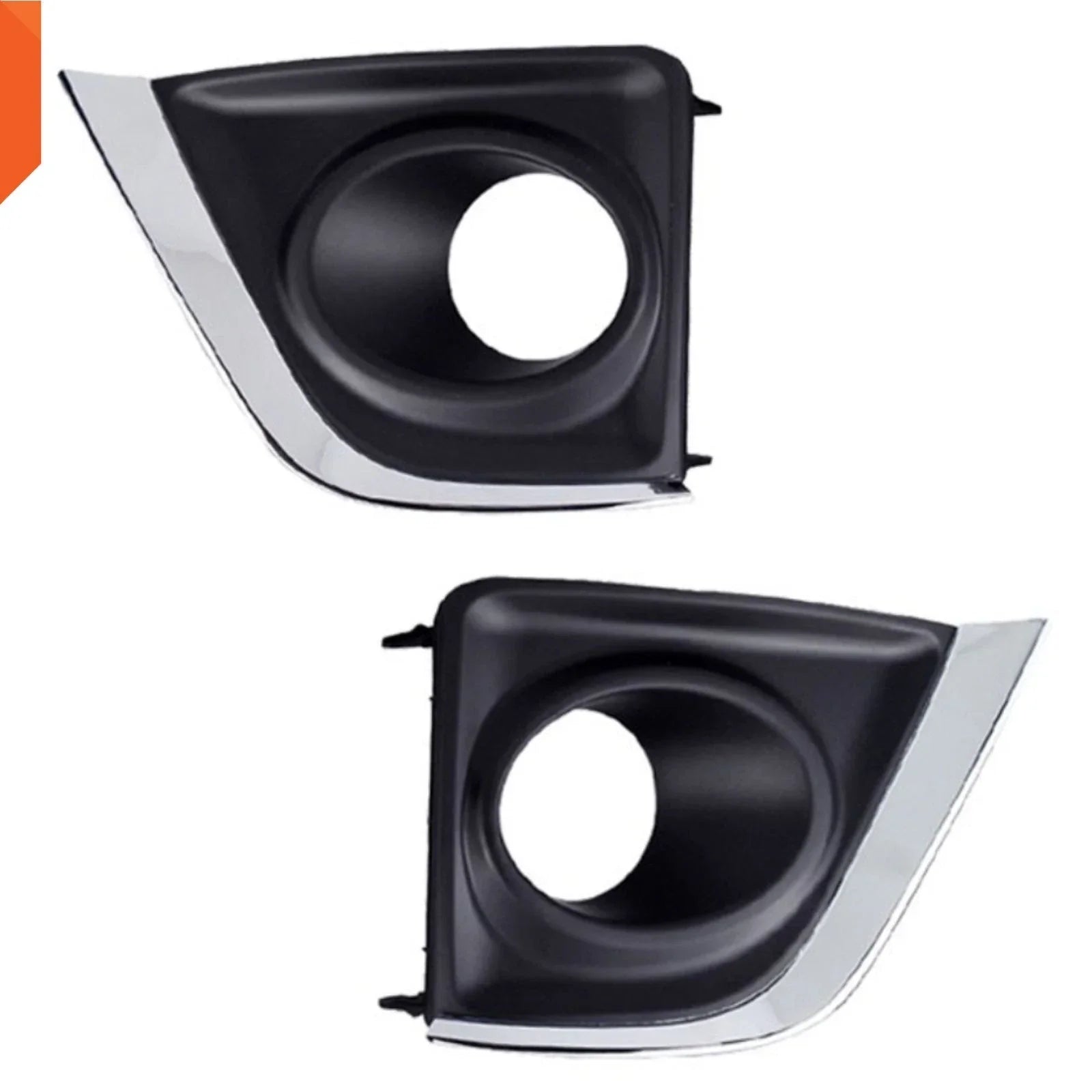 Chrome Fog Lamp Driving Light Set for Toyota Corolla Sedan (2014-2017)