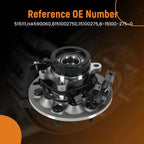 Front Right Wheel Bearing Hub Assembly for Chevrolet Colorado 4WD (2004–2008)