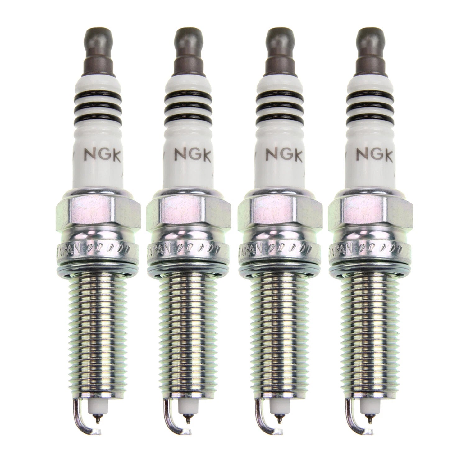 Set of 4 NGK Iridium IX Spark Plugs 92873 for Hyundai Accent Kia Rio (2006–2017)