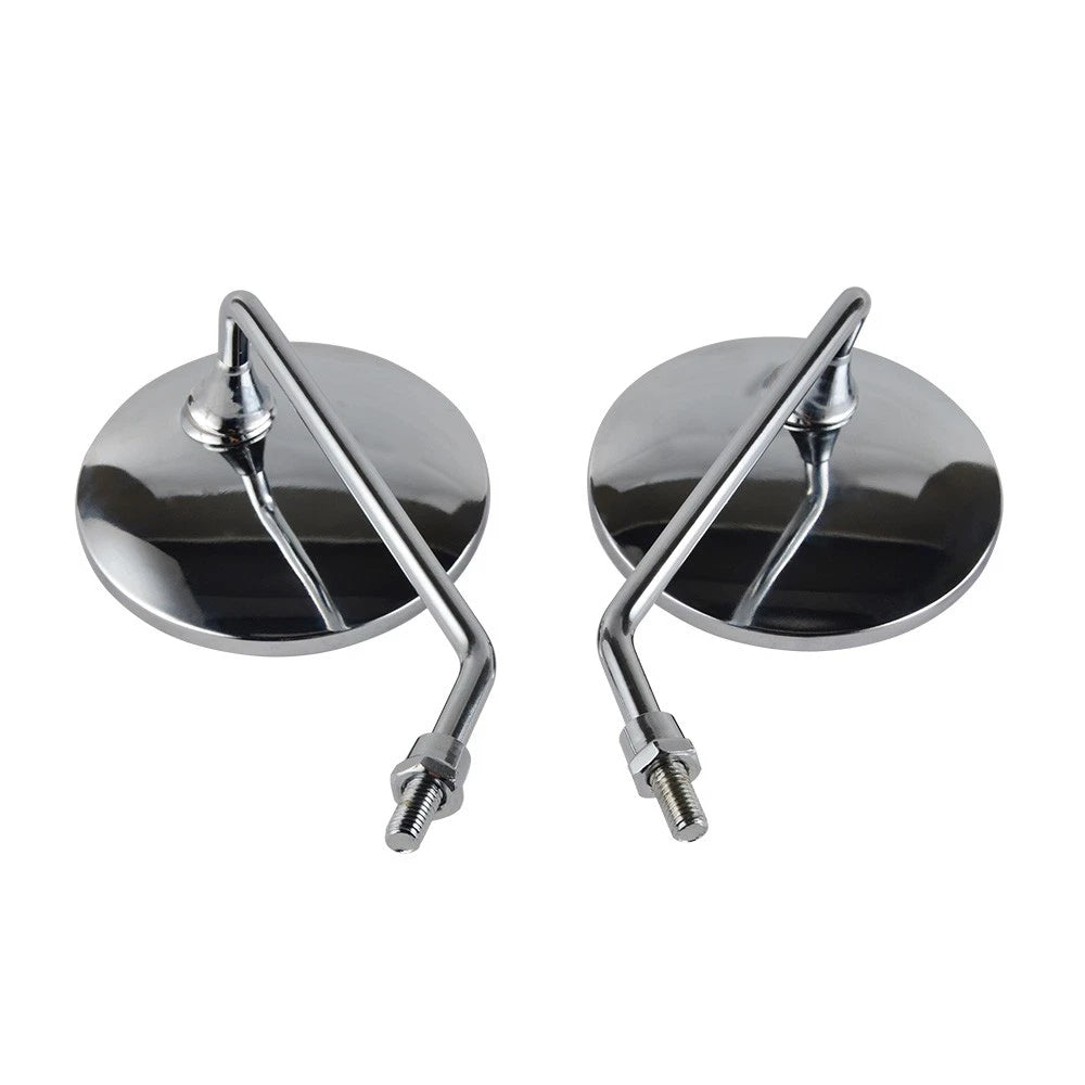 Set of 2 Vintage Mirrors for Honda Z50 ST50 ST70 CH50 CH70 CL70 CT90 CL90 CB100 CB125