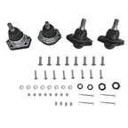Set of 4 Front Upper & Lower Ball Joints for Chevrolet S10 GMC Jimmy (1995–2005)