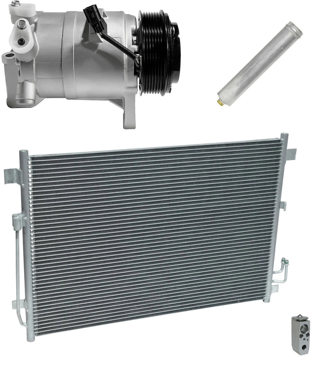 AC Compressor Kit With Condenser for Nissan Murano 3.5L (2011–2014)