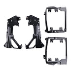 Set of 2 Front Bumper Brackets for Chevrolet Silverado 1500 (2016–2018)