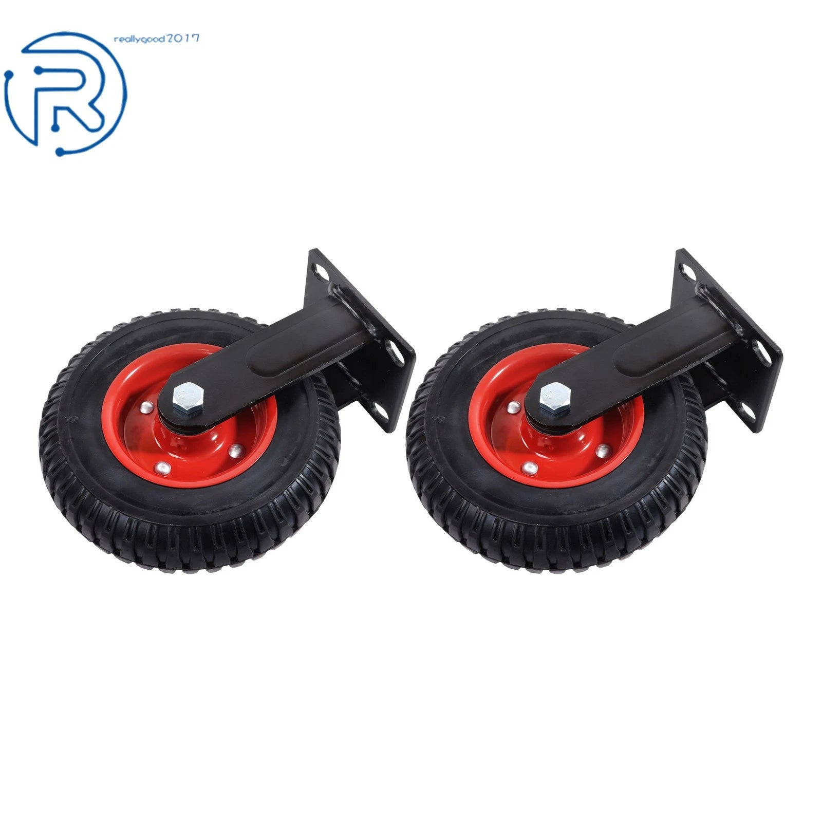 Set of 4 Heavy Duty 8 Inch Caster Wheels for Various Applications