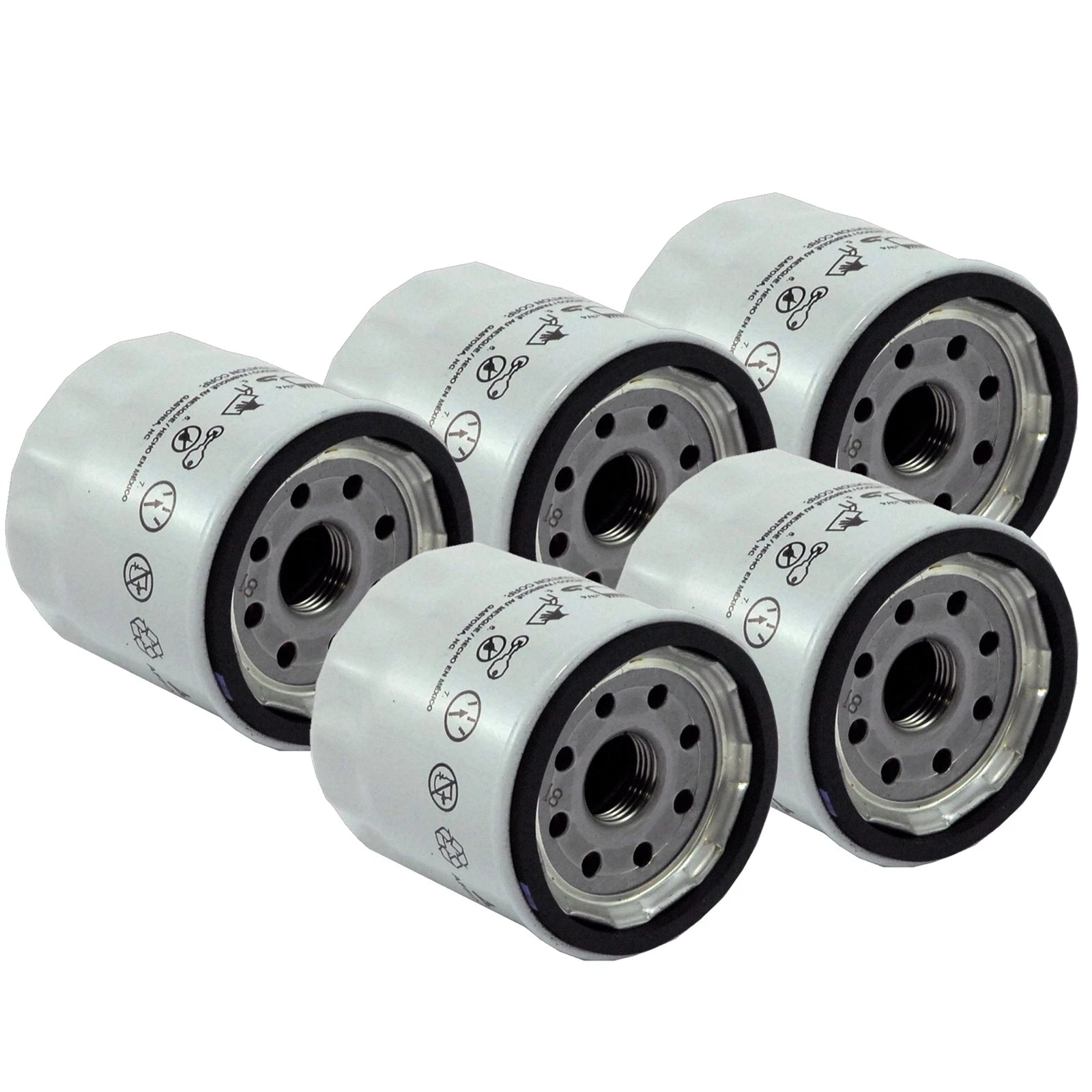 Set of 5 Engine Oil Filters for Chevrolet Spark (2013–2022) - Wix