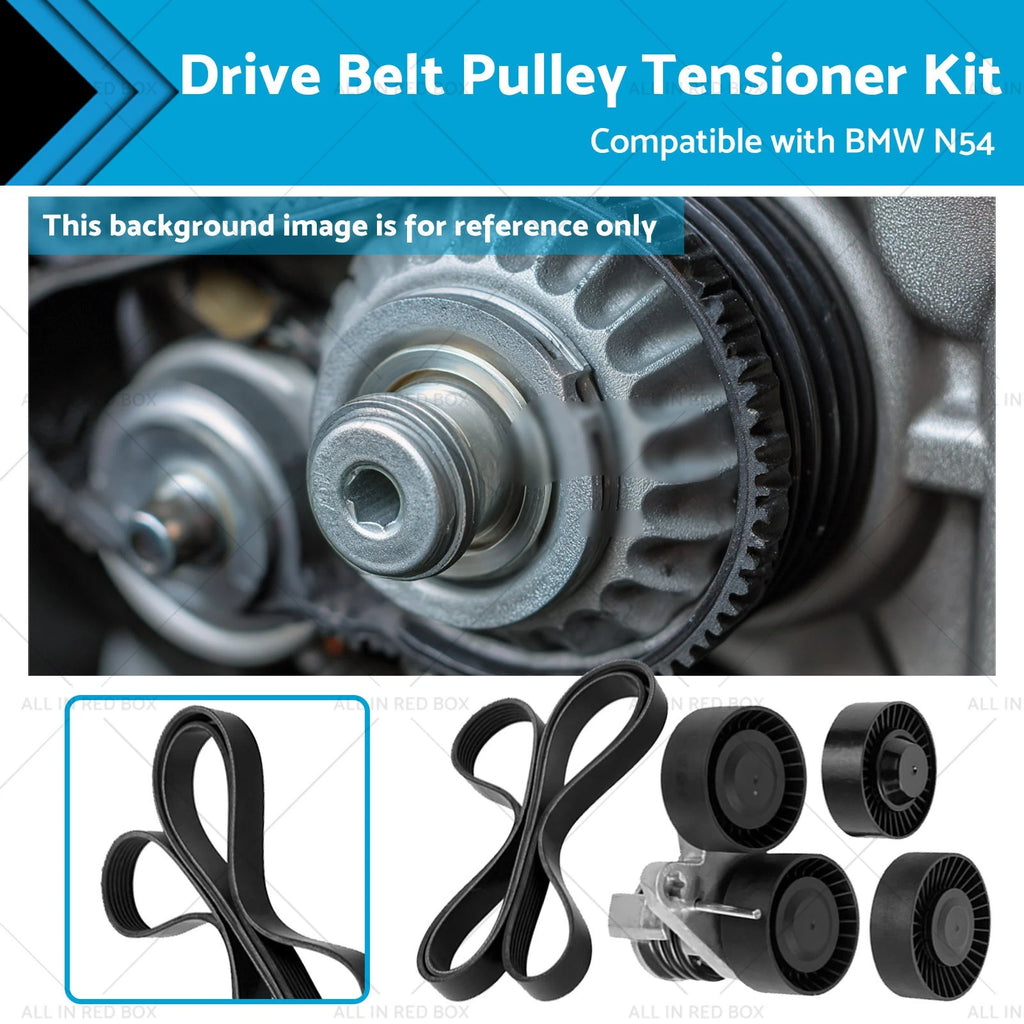 Drive Belt Pulley Tensioner Kit for BMW 335i 135i (2005–2010)