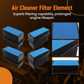 Set of 4 Engine Air Filters for Kenworth T680 T880 Peterbilt 567 579