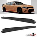 Set of 2 Rocker Panel Side Skirt Moldings for Dodge Charger (2011–2023)