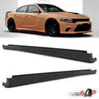 Set of 2 Rocker Panel Side Skirt Moldings for Dodge Charger (2011–2023)