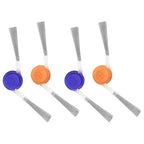 Side Brush Kit for - Angled Nylon Bristles, Plastic Hubs