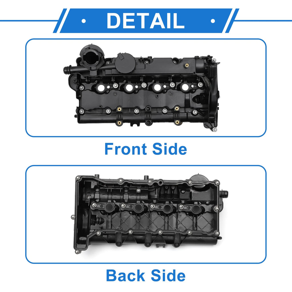 Front Engine Valve Cover with Gasket No. 11128508570 for BMW X3 (2008–2010)