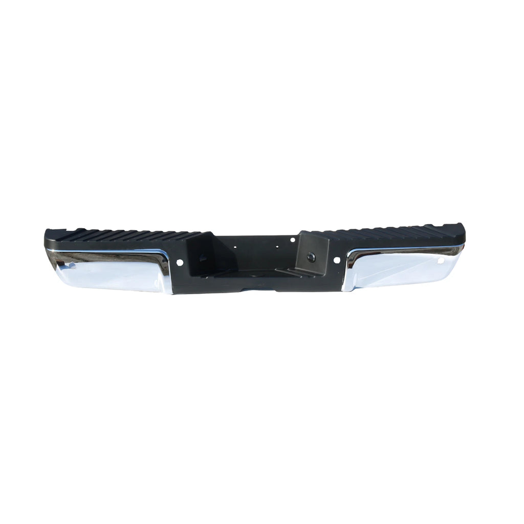 Rear Chrome Step Bumper with Sensor Holes for Ford F250 F350 (2008-2016)