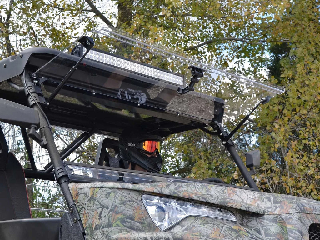Scratch Resistant Flip Windshield for Odes Dominator X2/X4 (2015–2017)