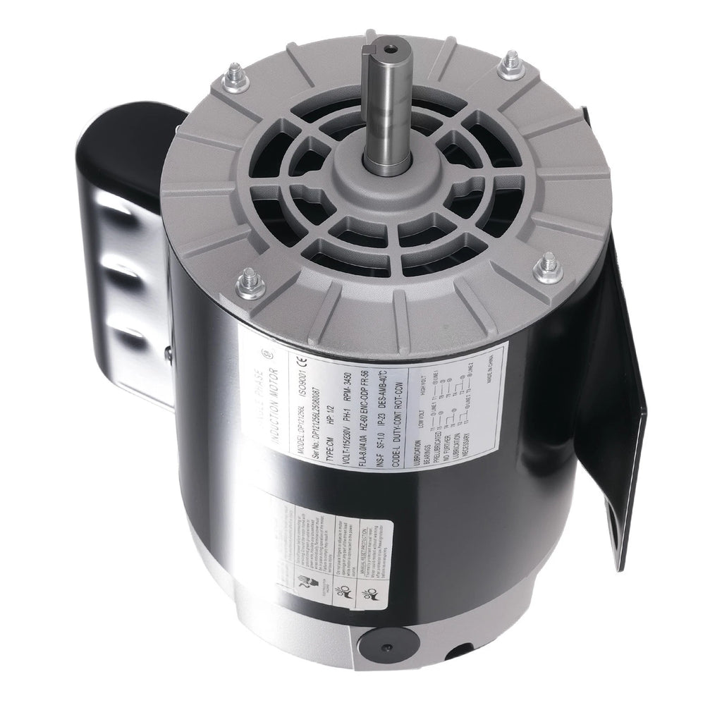 1/2HP Electric Motor 3450RPM 115V/230V 56 Frame ODP 5/8" Shaft
