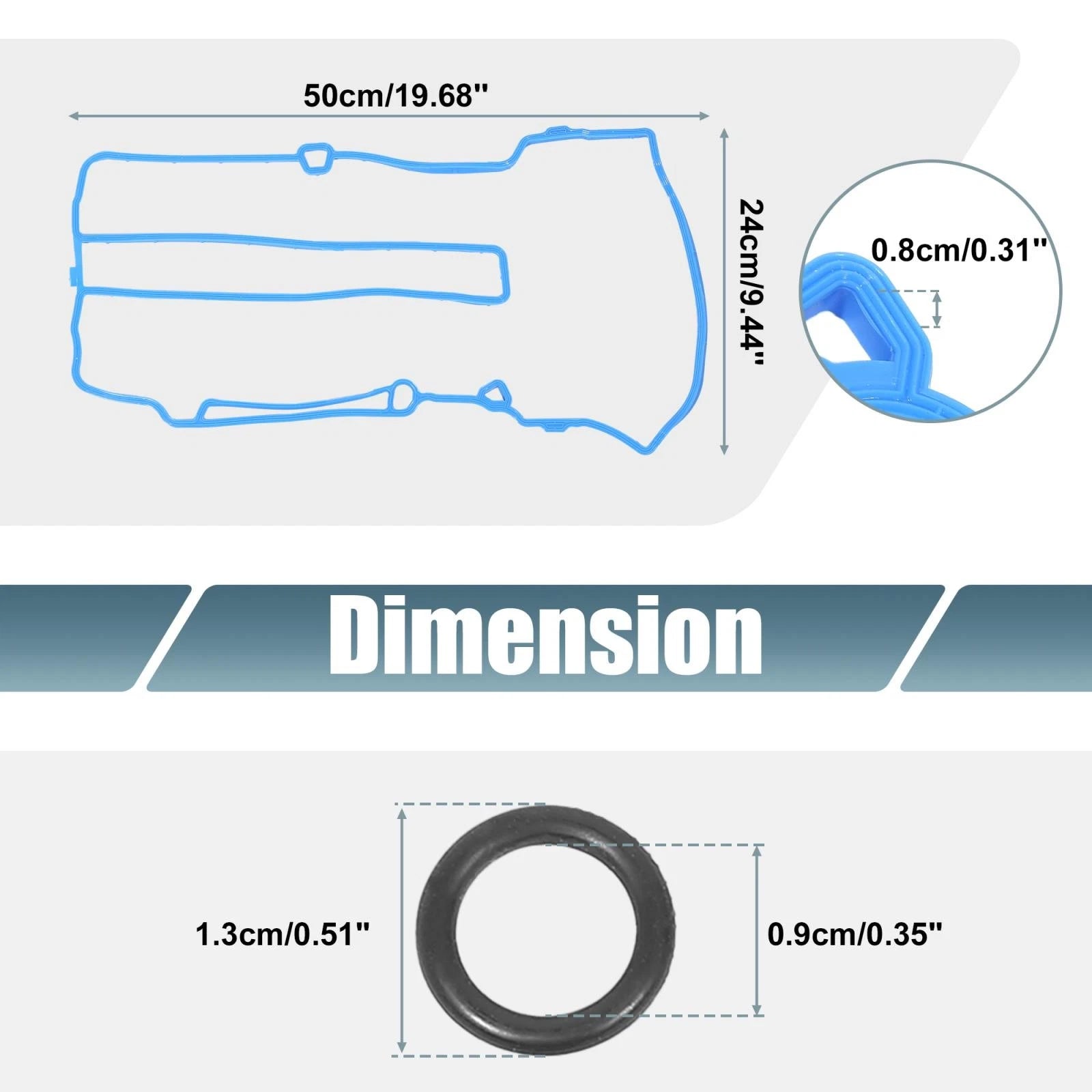 Valve Cover Gasket for Chevrolet Cruze, Cadillac, Buick Encore (2011–2019)