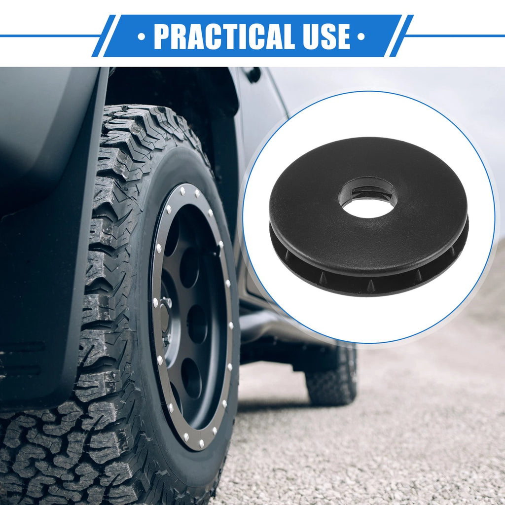 2pcs Floor Mat Fixing Clip for Ford  - Durable Plastic Black