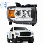 Halogen Projector Headlight with LED DRL for GMC Canyon (2015–2022)