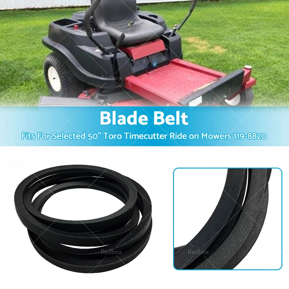 Blade Belt for Toro Timecutter 50in Mowers (Ref. 119-8820)
