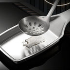 Stainless Steel Spoon Rest for Cooking Tools (20.5 cm x 10 cm)