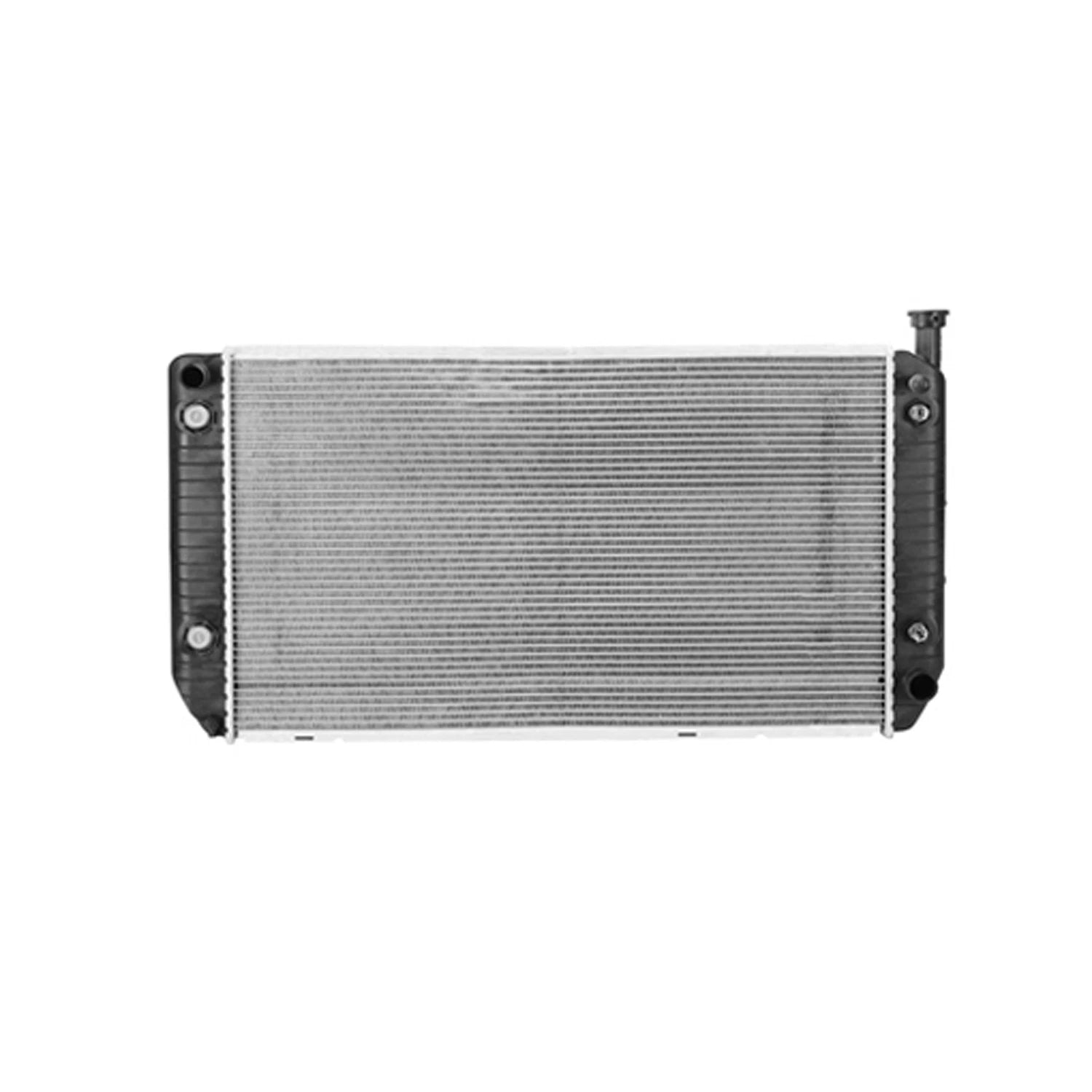 Replacement Plastic/Aluminum Radiator w/6 Plate Trans Oil Cooler