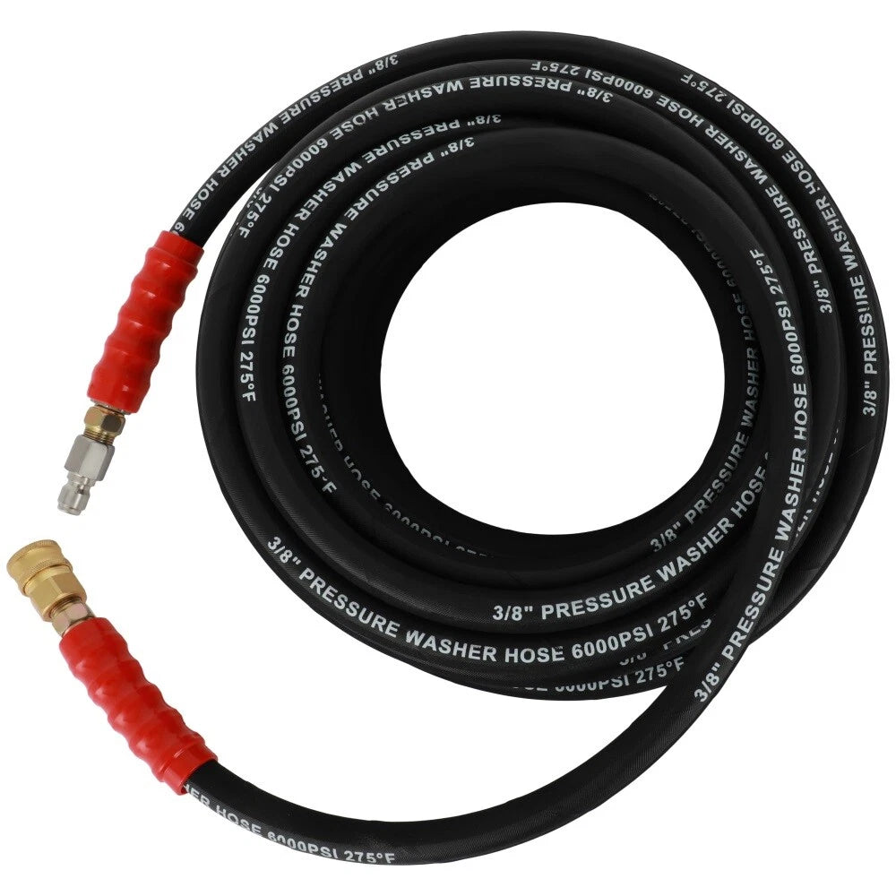 Pressure Washer Hose 3/8" x 50ft 6000 PSI Non-Marking