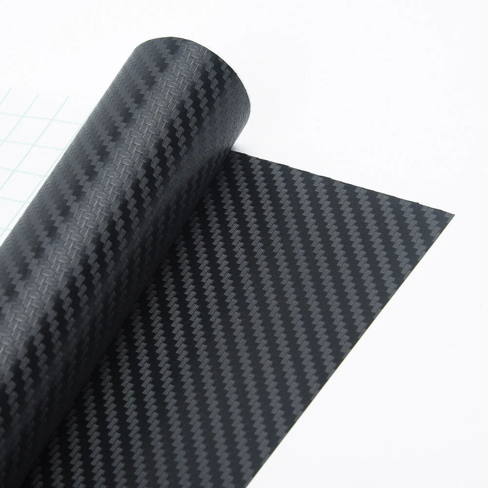 3D Waterproof Carbon-Fiber Vinyl Wrap Sheet Roll for Universal Use
