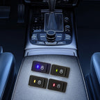 Set of 4 ASW17D 2 Position Rocker Switch ON OFF 4 Pin LED 12V 35A