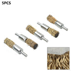 Set of 5 Wire Wheel Brush Cups for Polishing (16mm)