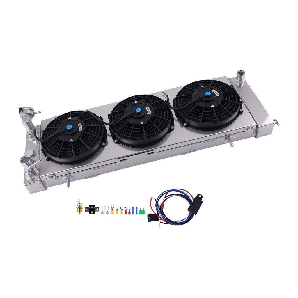 3 Row Radiator, Shroud & Fan for Jeep Cherokee 2.5L 4.0L (1995–2000)