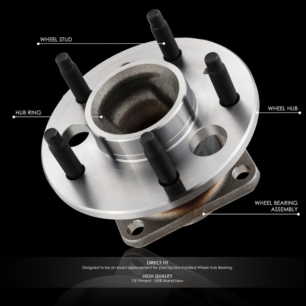 Rear Wheel Bearing & Hub Assembly for Buick Allure, Lacrosse, Pontiac Aztek, Grand Prix (2001–2008)