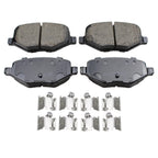 DuraGo Rear Rotors & Akebono ProACT Ceramic Brake Pads Kit for Explorer MKT (2010–2019)
