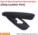Leather Synthetic Door Panel Armrest Cover for Acura RL (2005–2012) Black