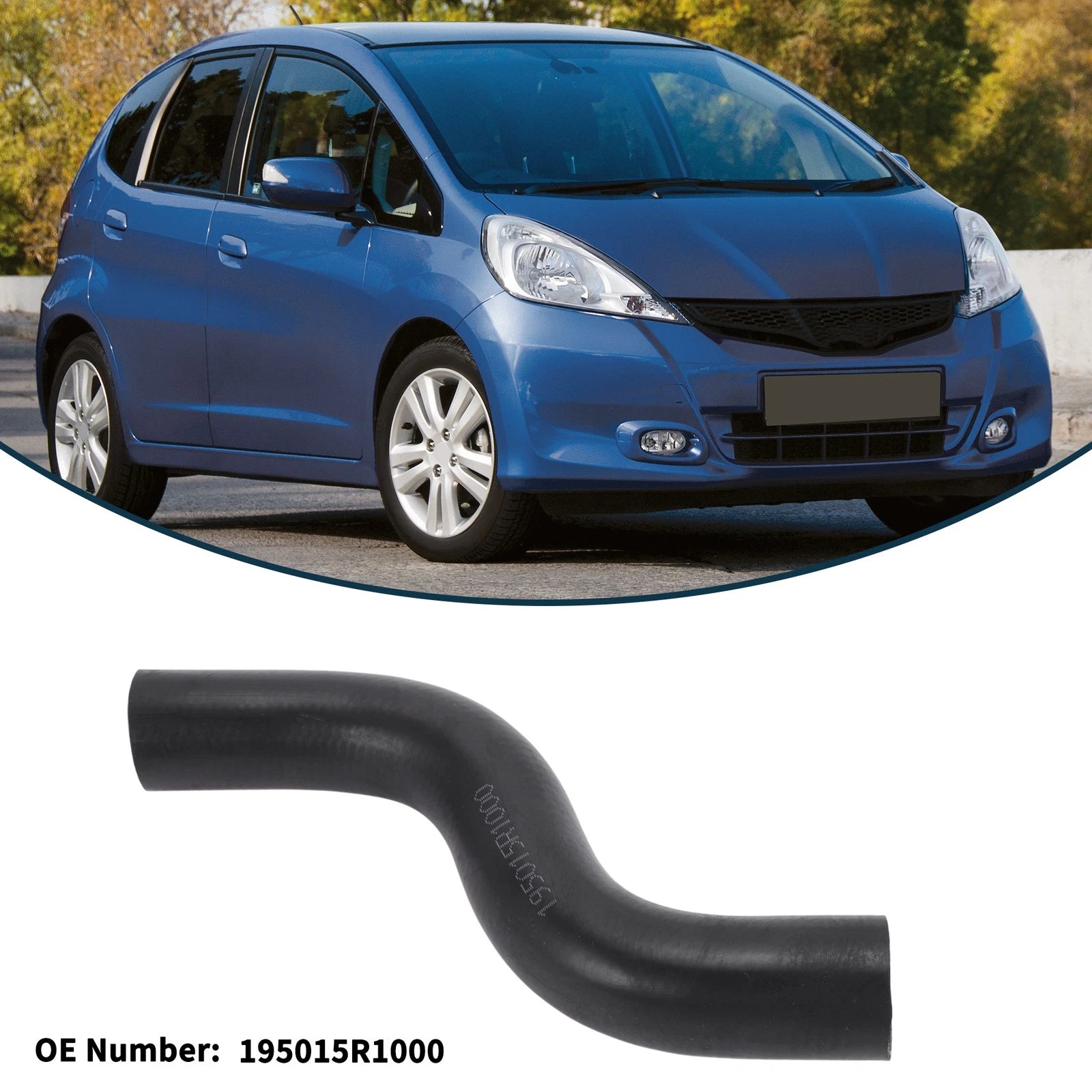 Radiator Hose No.195015R1000 for Honda Jazz (2015–2024) Upper Hose