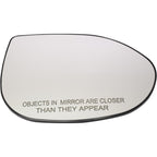 Passenger Right Side Mirror Glass for Mazda (2009–2013)
