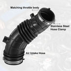 Air Cleaner Intake Hose Tube with Clamps for Honda Accord 2.4L (2008–2012)