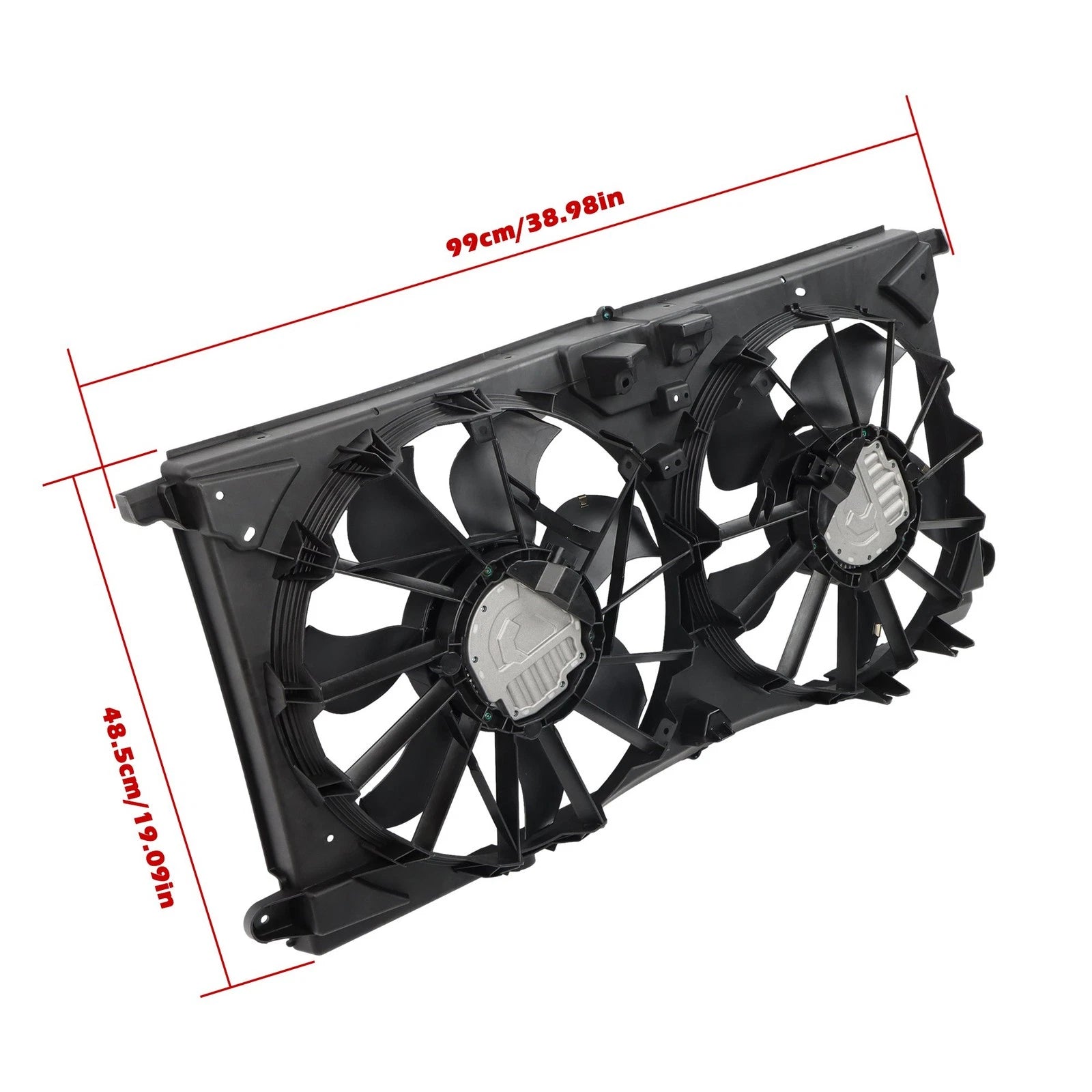 Dual Radiator Cooling Fan Assembly for Ford F-150 (2021-2023)