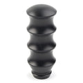 Manual Gear Shift Knob Lever for Universal Applications (Aluminum, Black)