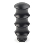 Manual Gear Shift Knob Lever for Universal Applications (Aluminum, Black)