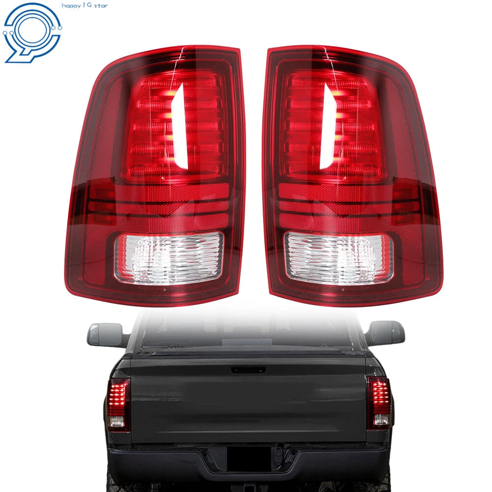 LED Tail Lights for Ram 1500 2500 3500 (2013–2016) LH+RH Set