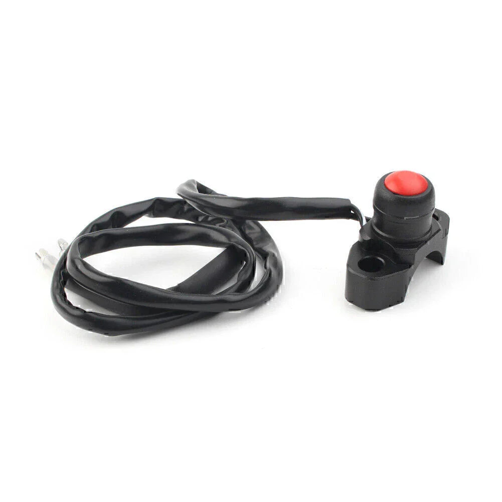 CNC Engine Stop Start Kill Switch Button for Dirt Bike Quad ATV