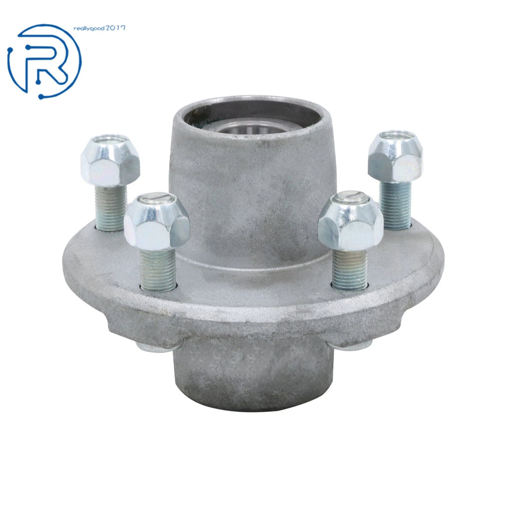 Galvanized Trailer Hub Kit for 2000 lbs Axle (1" Spindle)