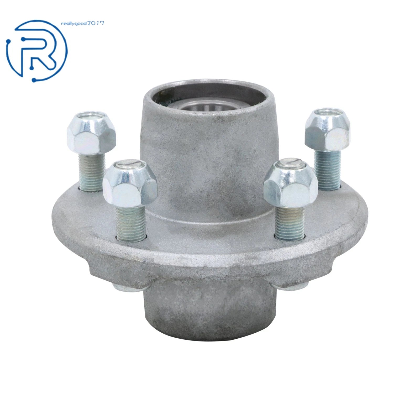 Galvanized Trailer Hub Kit for 2000 lbs Axle (1" Spindle)