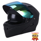 DOT Modular Full Face Helmet for ATV Motocross (M, L, XL, XXL)