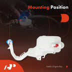 Washer Reservoir Tank with Pump & Cap for Honda Civic (2006–2011)